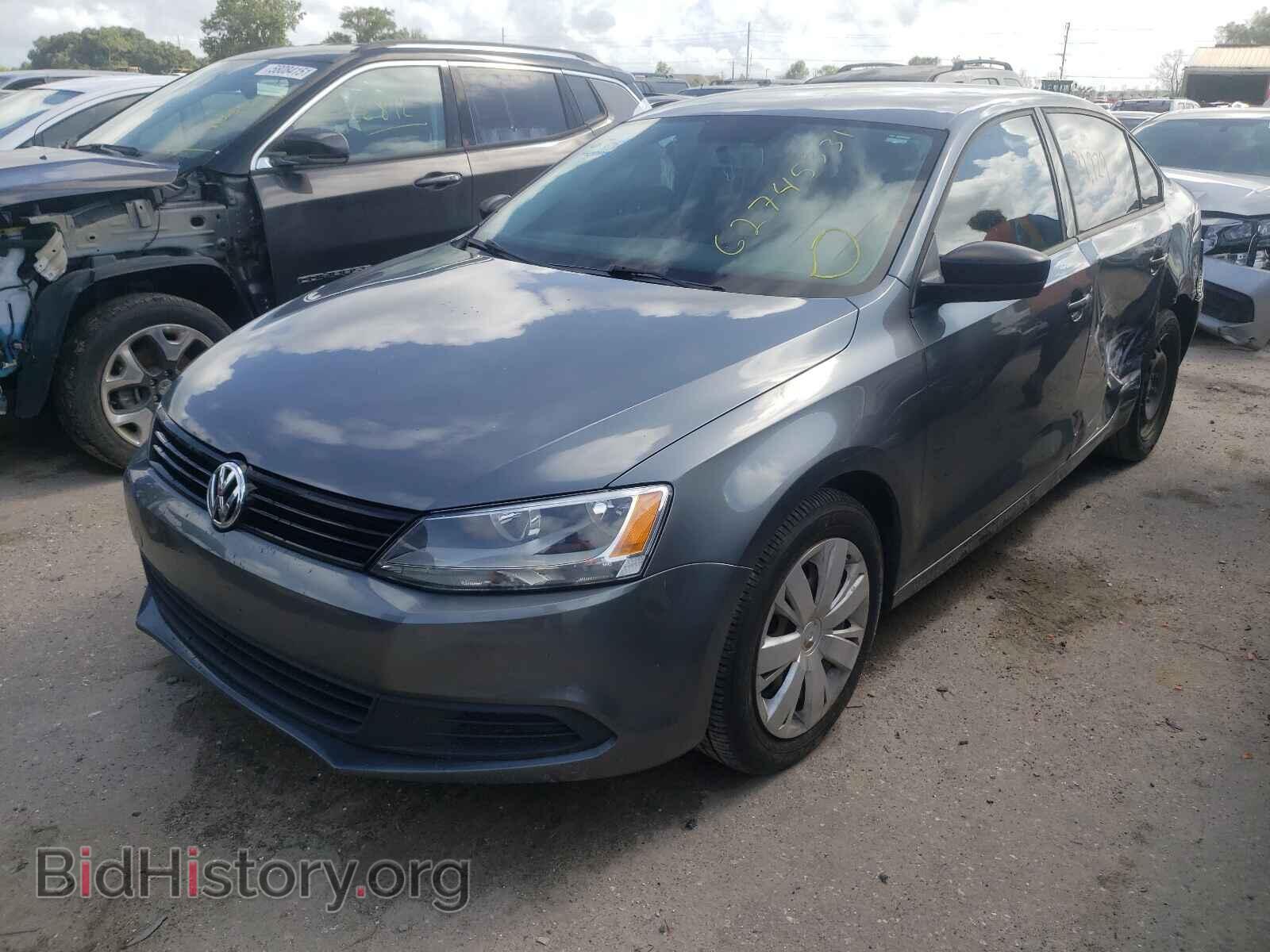 2012 VOLKSWAGEN JETTA - VIN: 3VW2K7AJ2CM391296 - Фото 2