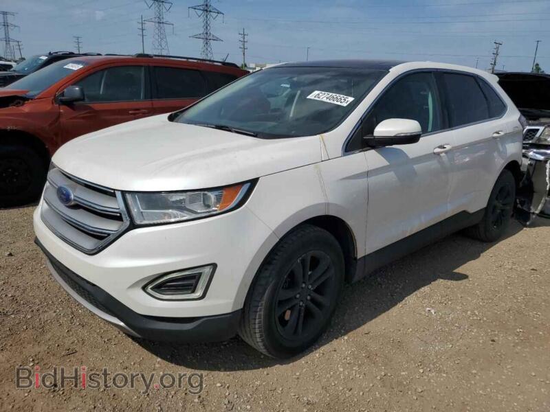 2015 Ford EDGE SEL (VIN 2FMTK4J95FBB80686) — фото 1 из 13, Copart, повреждение: задняя часть