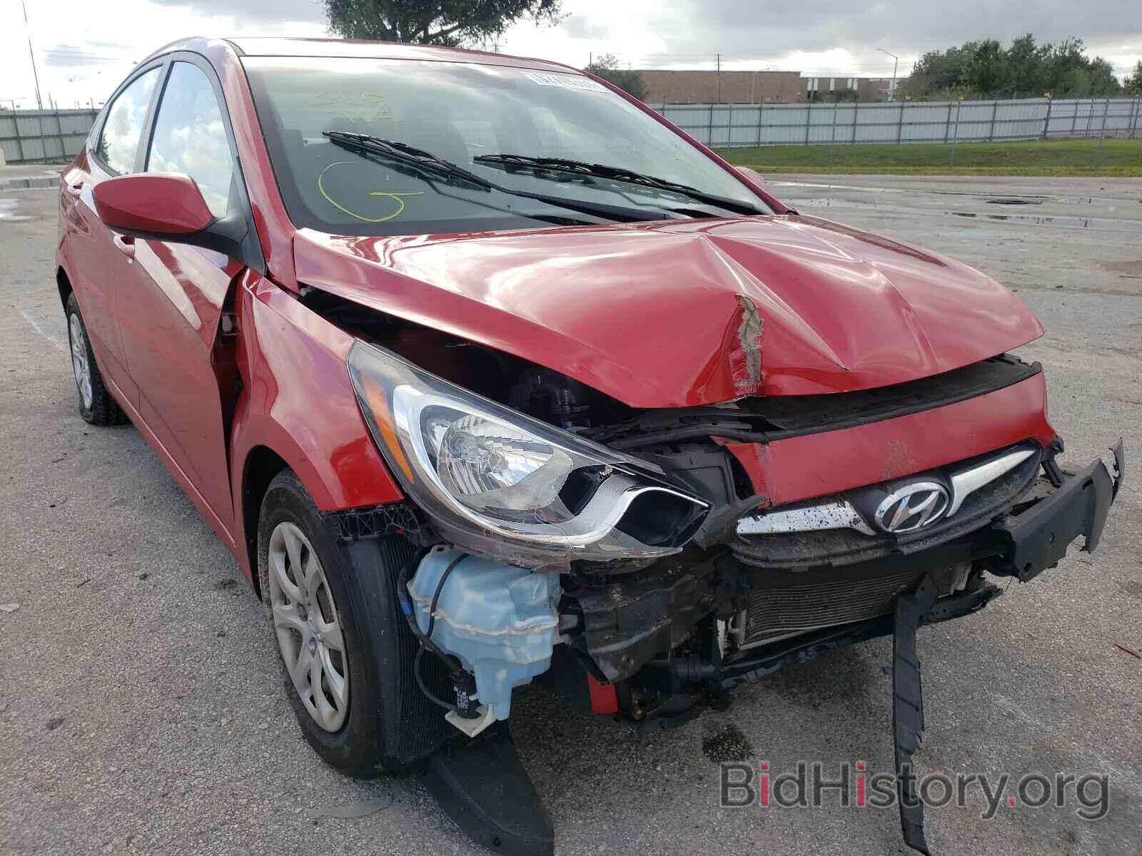 Photo KMHCT4AE1DU536424 - HYUNDAI ACCENT 2013