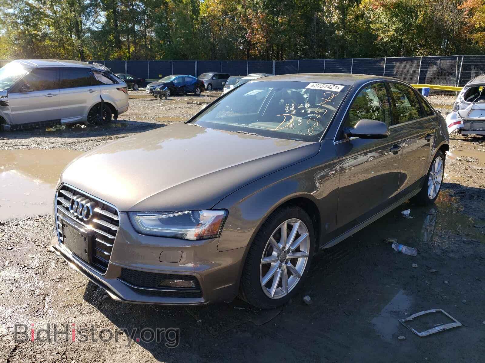 2014 AUDI A4 - VIN: WAUFFAFL1EN011483 - Фото 2
