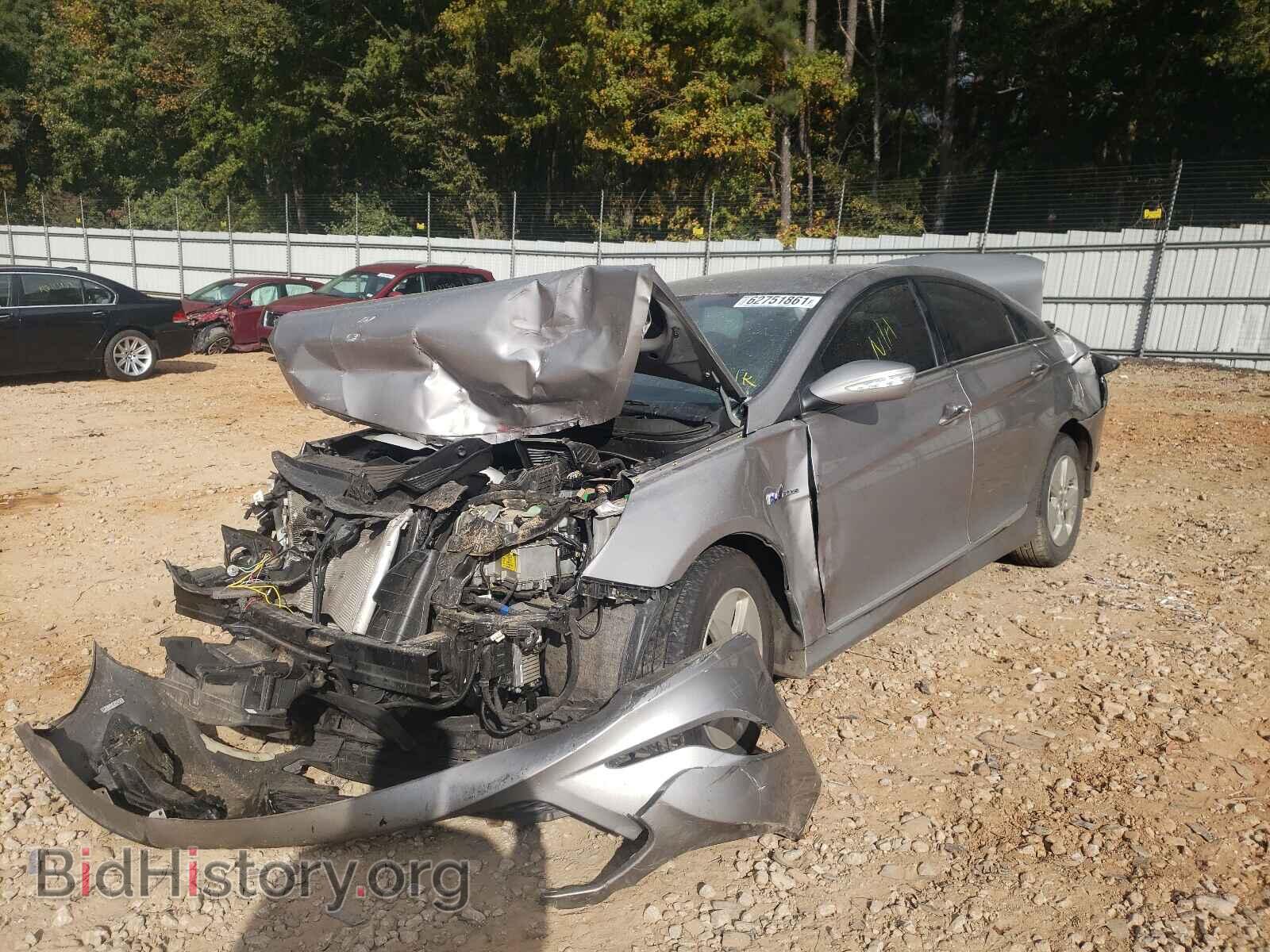 2012 HYUNDAI SONATA - VIN: KMHEC4A44CA031896 - Фото 2