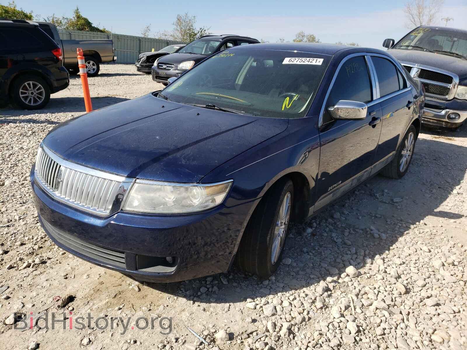 2006 LINCOLN ZEPHYR - VIN: 3LNHM26176R656770 - Фото 2