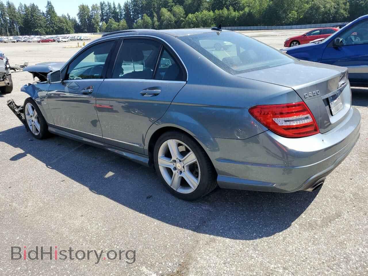 2012 MERCEDES-BENZ C-CLASS - VIN: WDDGF4HBXCA618117 - Фото 2