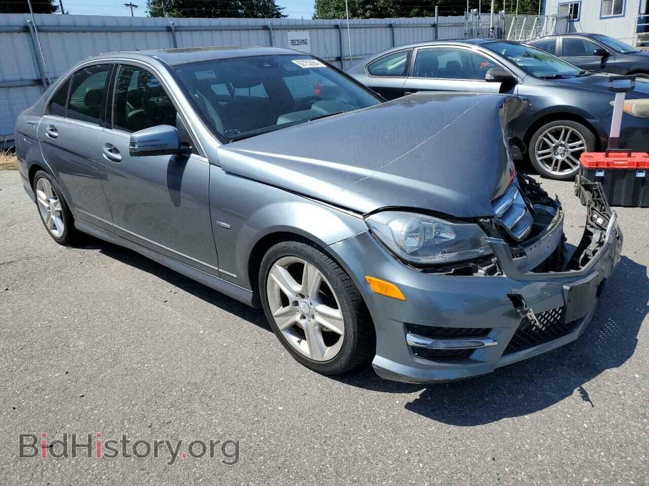 2012 MERCEDES-BENZ C-CLASS - VIN: WDDGF4HBXCA618117 - Фото 4