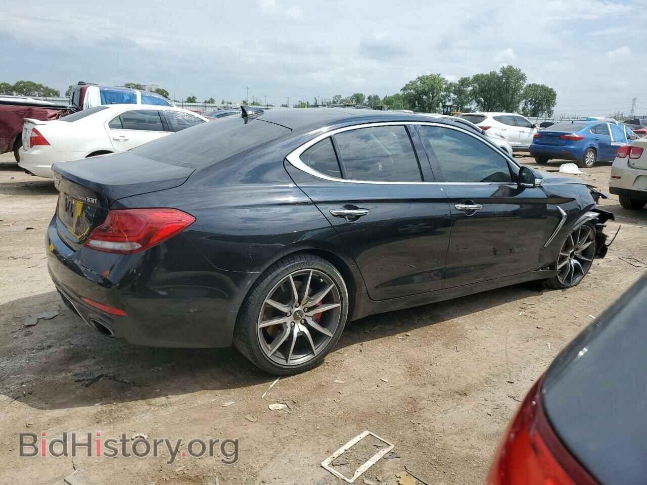 2020 GENESIS G70 - VIN: KMTG74LE3LU054089 - Фото 3