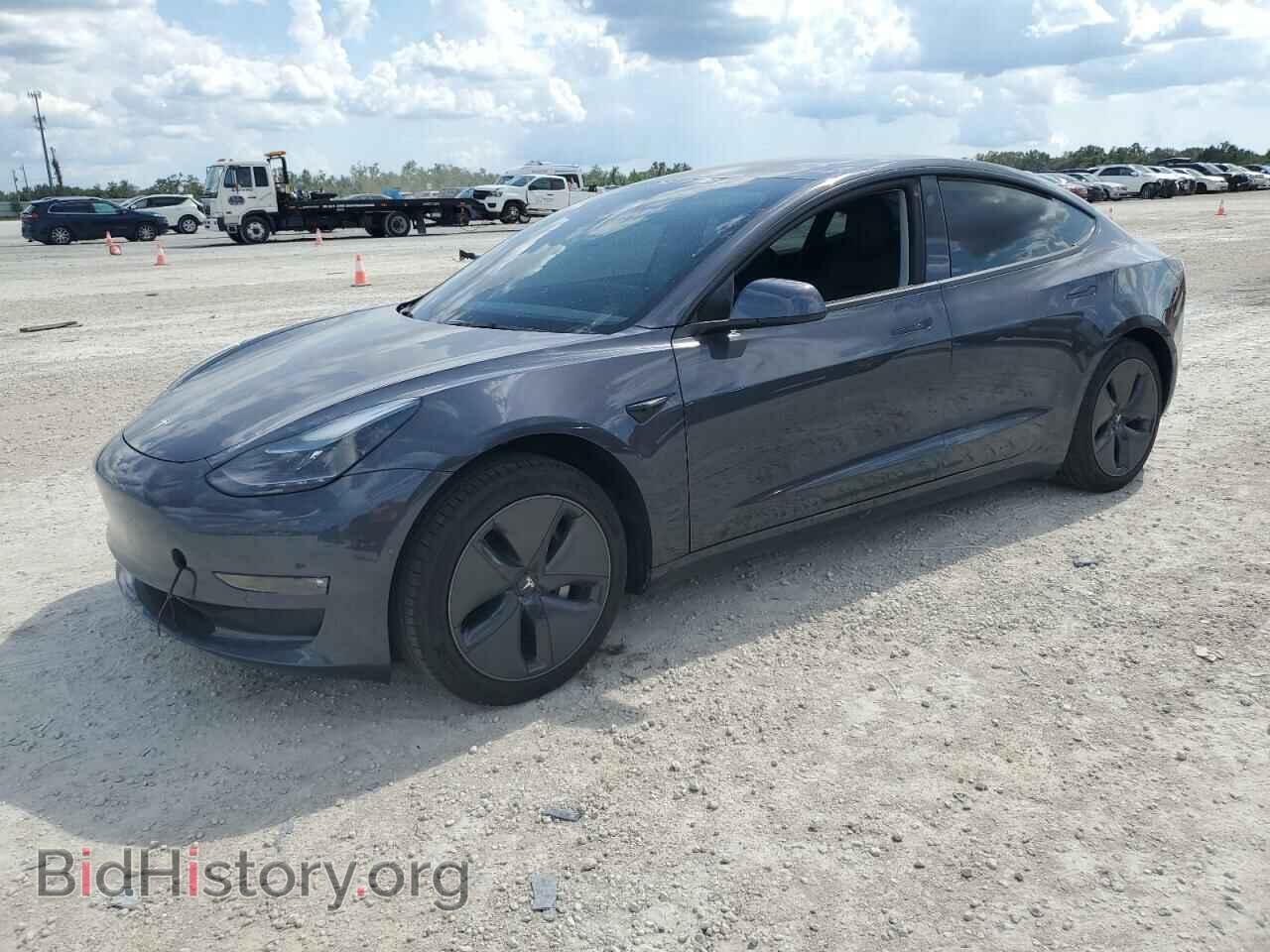 Photo 5YJ3E1EB9NF207459 - TESLA MODEL 3 2022