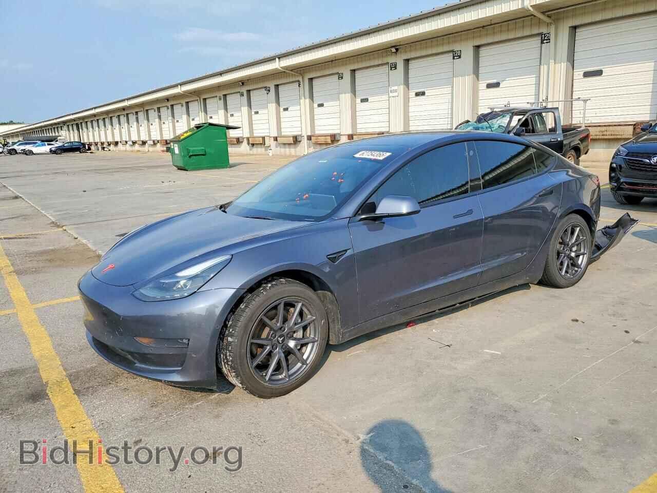 Photo 5YJ3E1EB8NF160568 - TESLA MODEL 3 2022