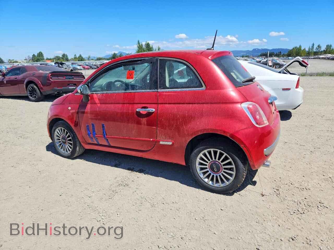 2012 FIAT 500 - VIN: 3C3CFFCR1CT117946 - Фото 2