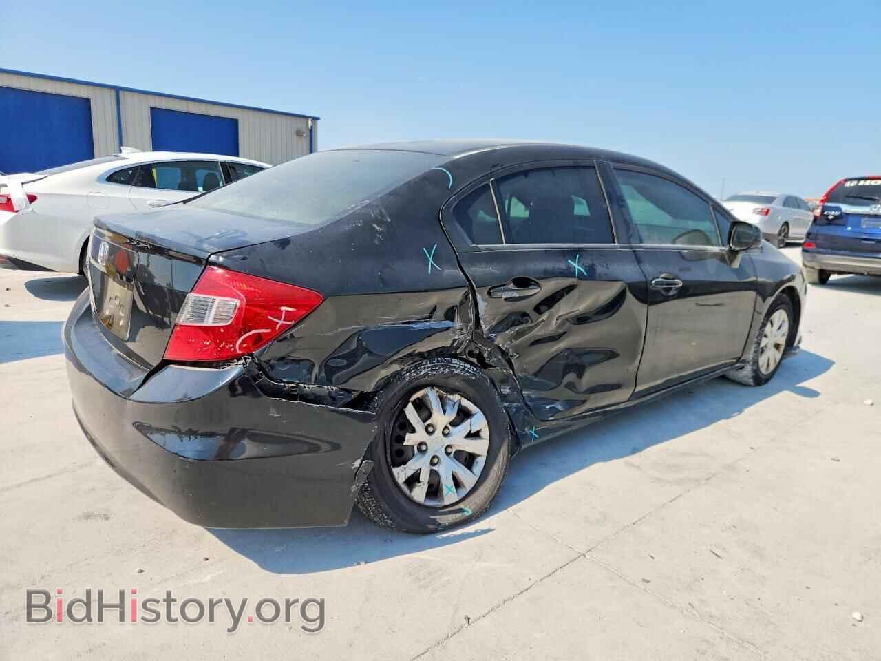 2012 HONDA CIVIC - VIN: 19XFB2F52CE369828 - Фото 3