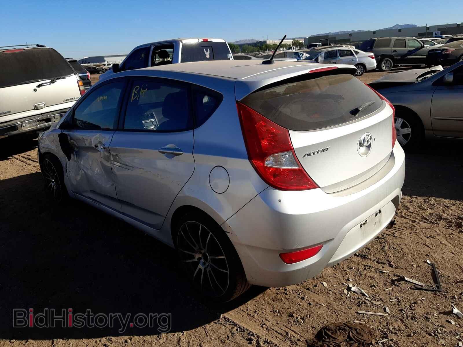 2012 HYUNDAI ACCENT - VIN: KMHCU5AE8CU017176 - Фото 3
