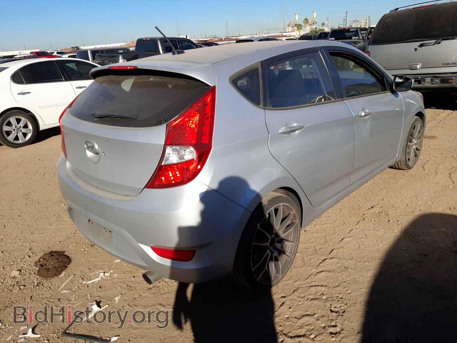 2012 HYUNDAI ACCENT - VIN: KMHCU5AE8CU017176 - Фото 4