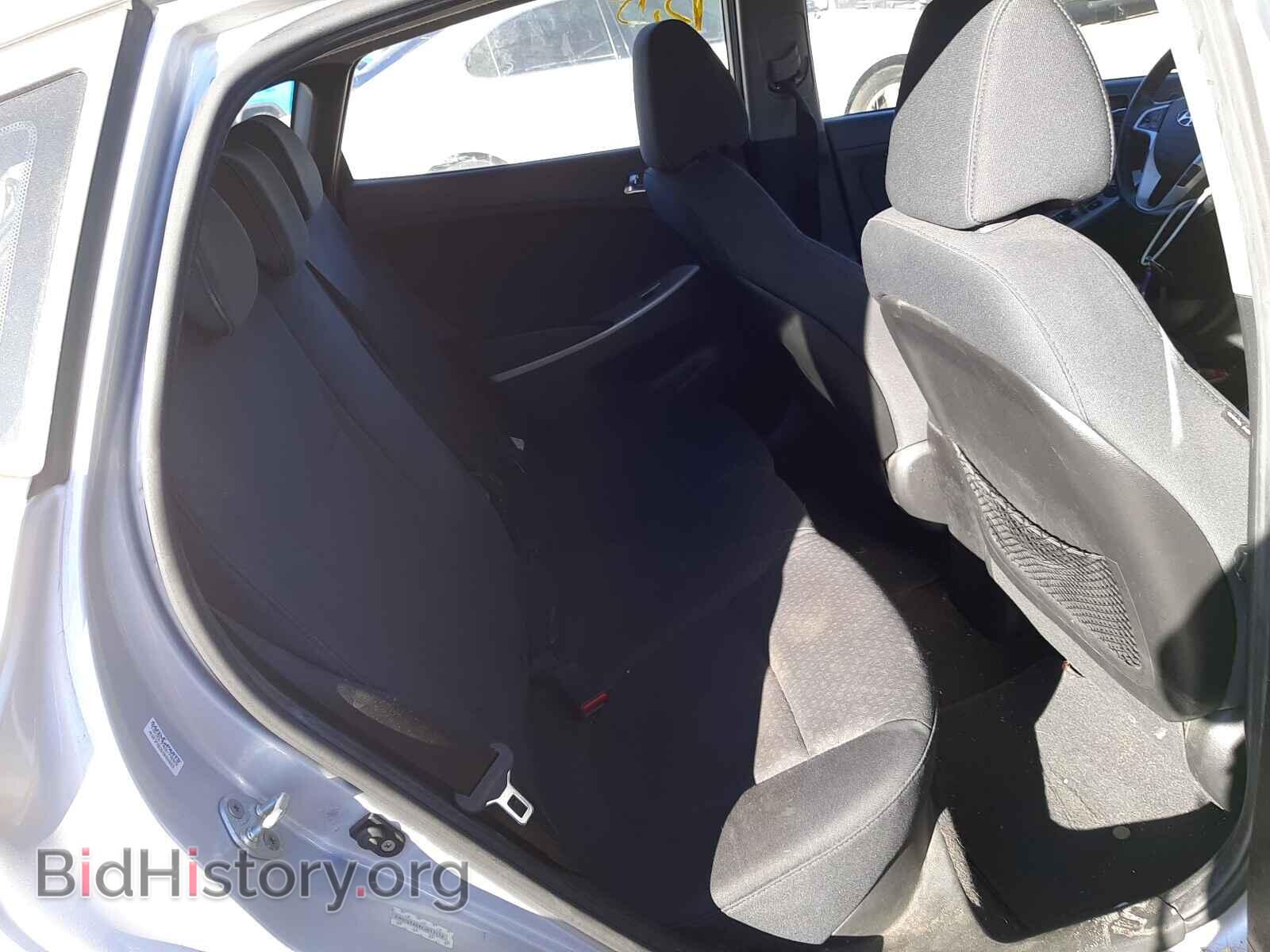 2012 HYUNDAI ACCENT - VIN: KMHCU5AE8CU017176 - Фото 6