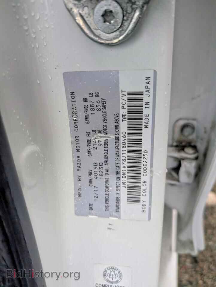 2018 MAZDA 3 - VIN: JM1BN1V78J1180460 - Photo 10