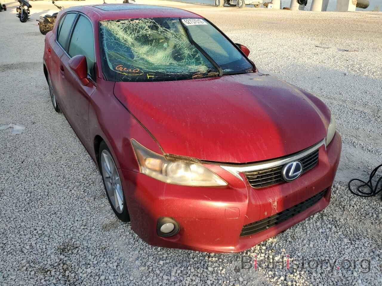 Photo JTHKD5BHXC2100062 - LEXUS CT 200 2012