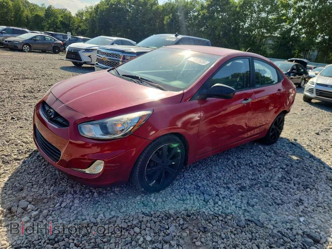 Photo KMHCU4AE2CU241036 - HYUNDAI ACCENT 2012