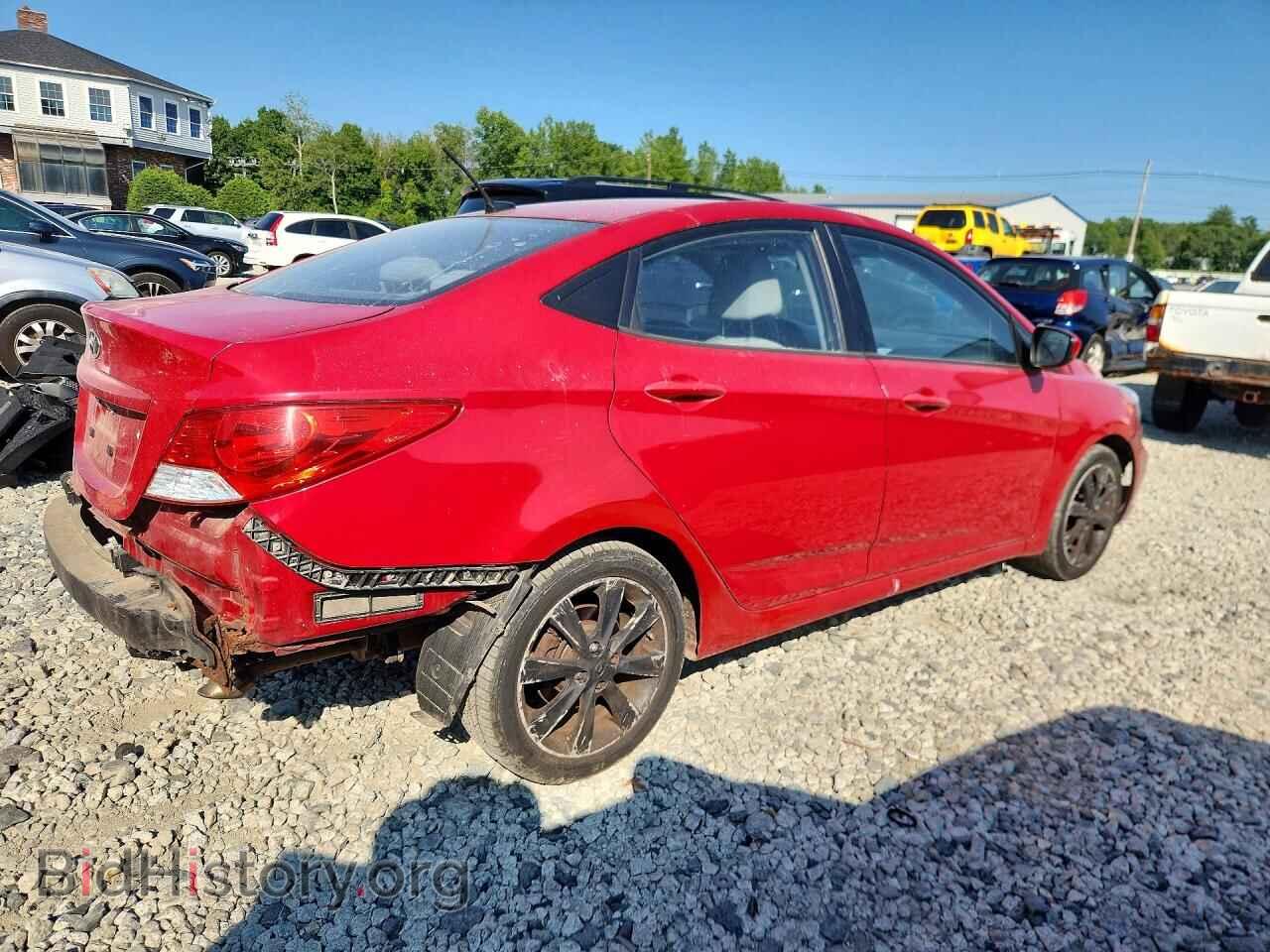 2012 HYUNDAI ACCENT - VIN: KMHCU4AE2CU241036 - Фото 3