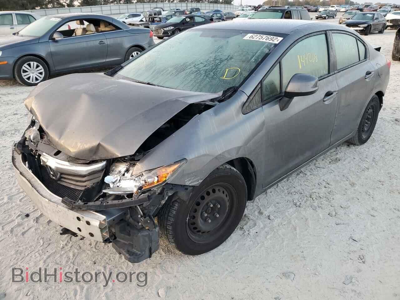 2012 HONDA CIVIC - VIN: 19XFB2F51CE106732 - Фото 2