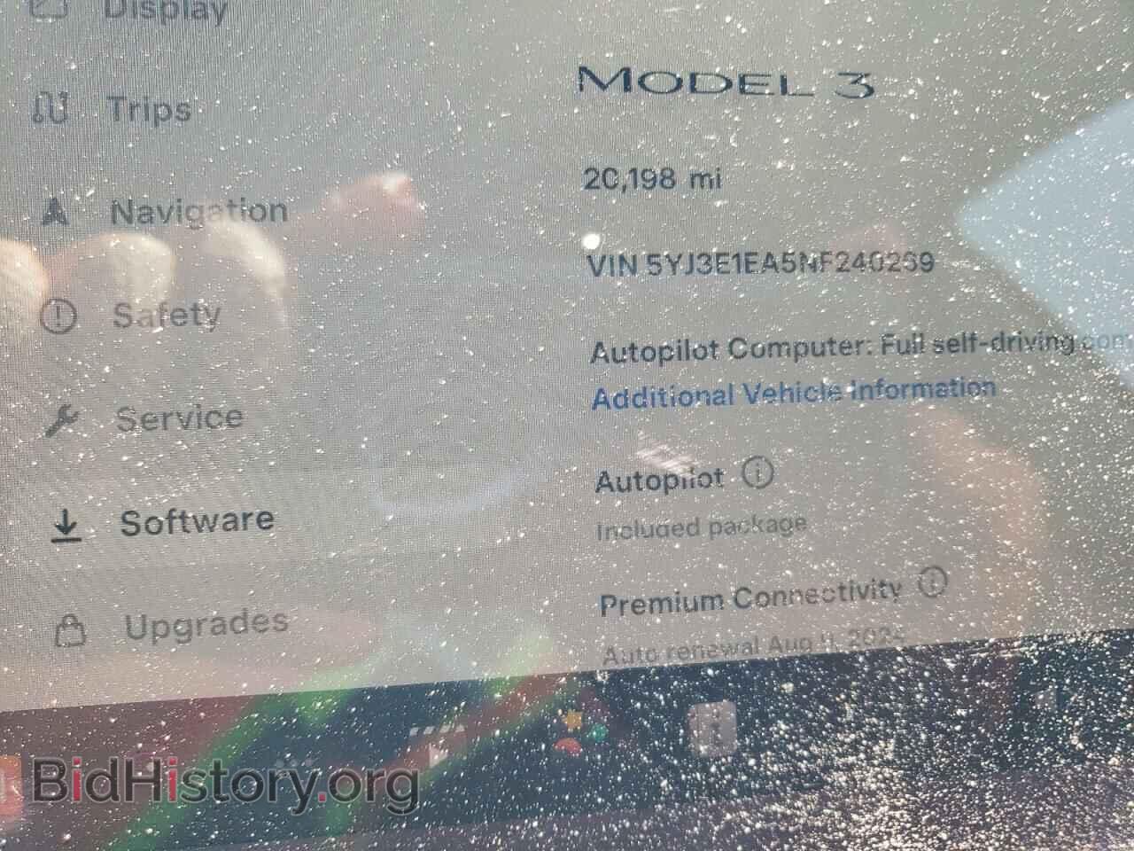 2022 TESLA MODEL 3 - VIN: 5YJ3E1EA5NF240269 - Фото 9