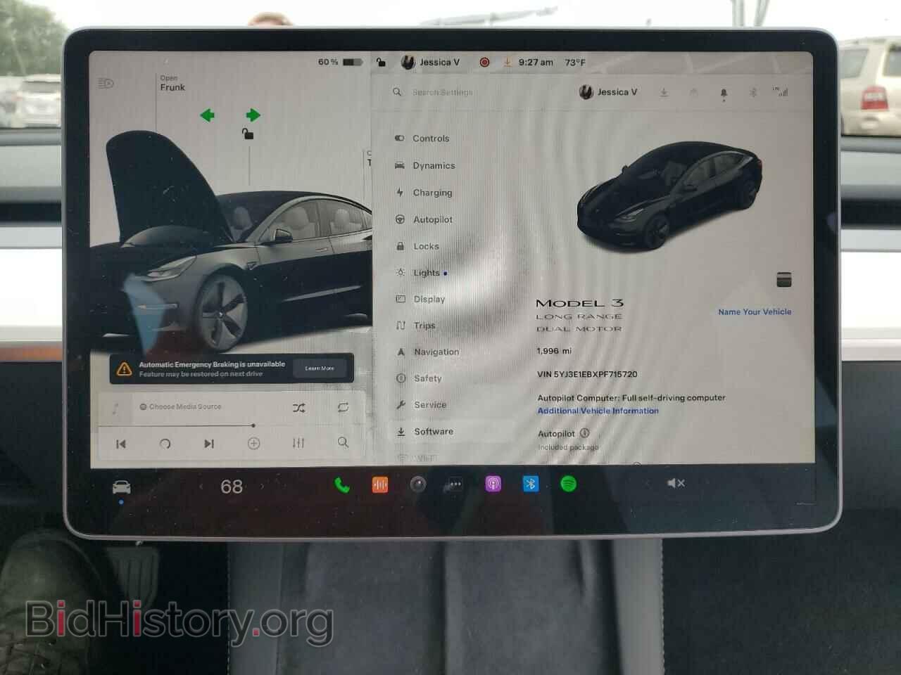 2023 TESLA MODEL 3 - VIN: 5YJ3E1EBXPF715720 - Photo 9