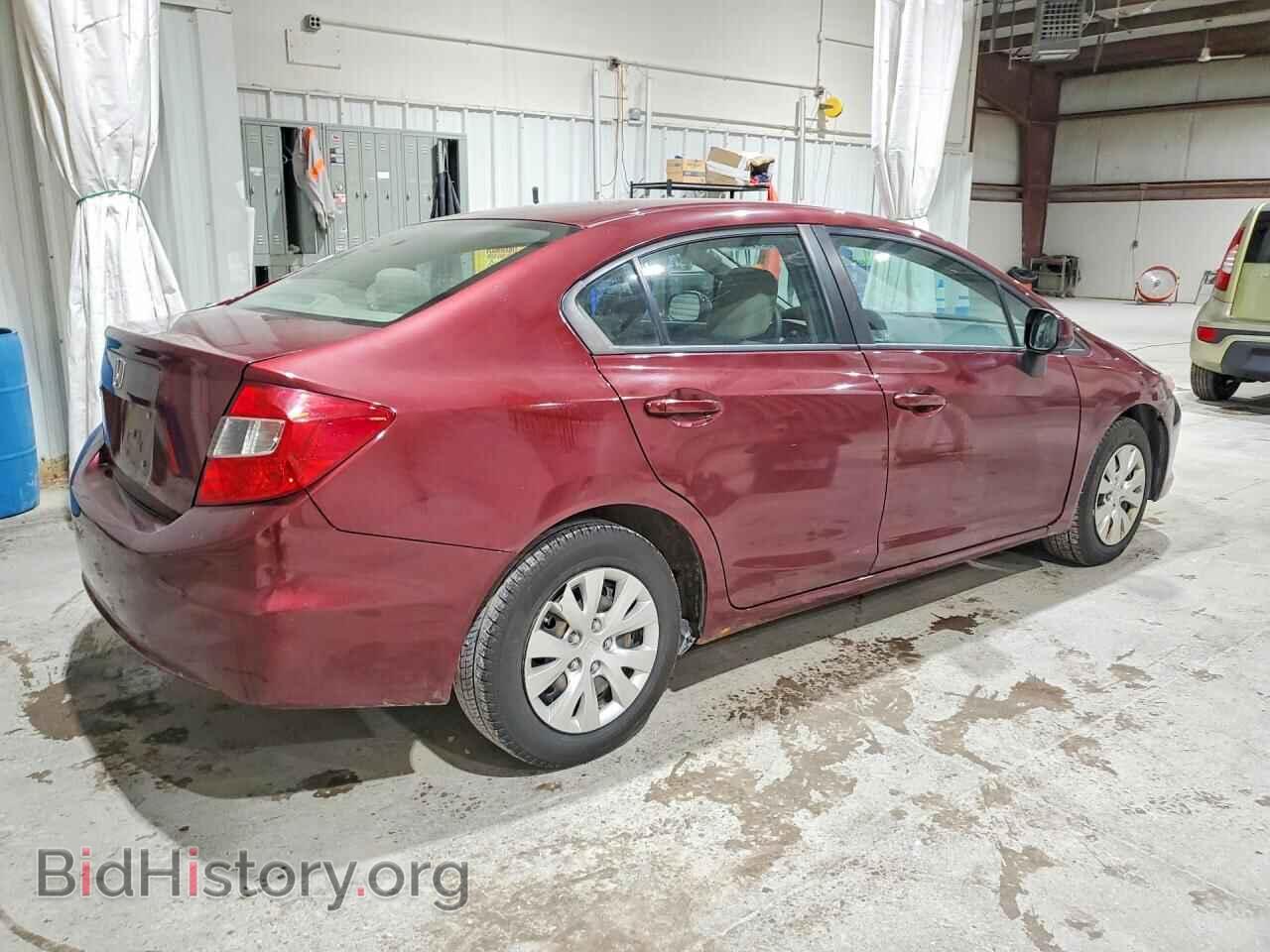 2012 HONDA CIVIC - VIN: 2HGFB2F59CH609284 - Фото 3