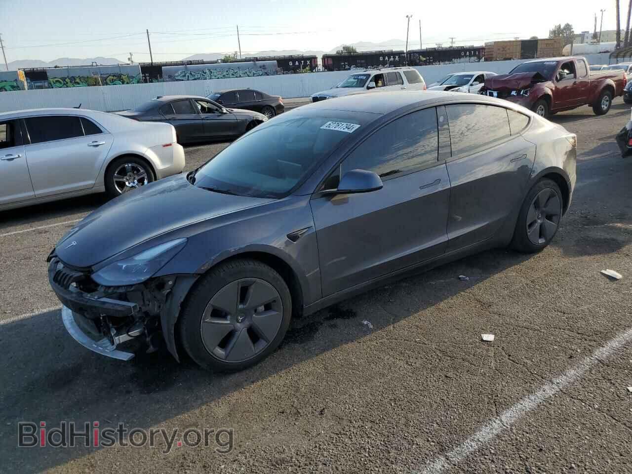 Photo 5YJ3E1EAXMF097723 - TESLA MODEL 3 2021