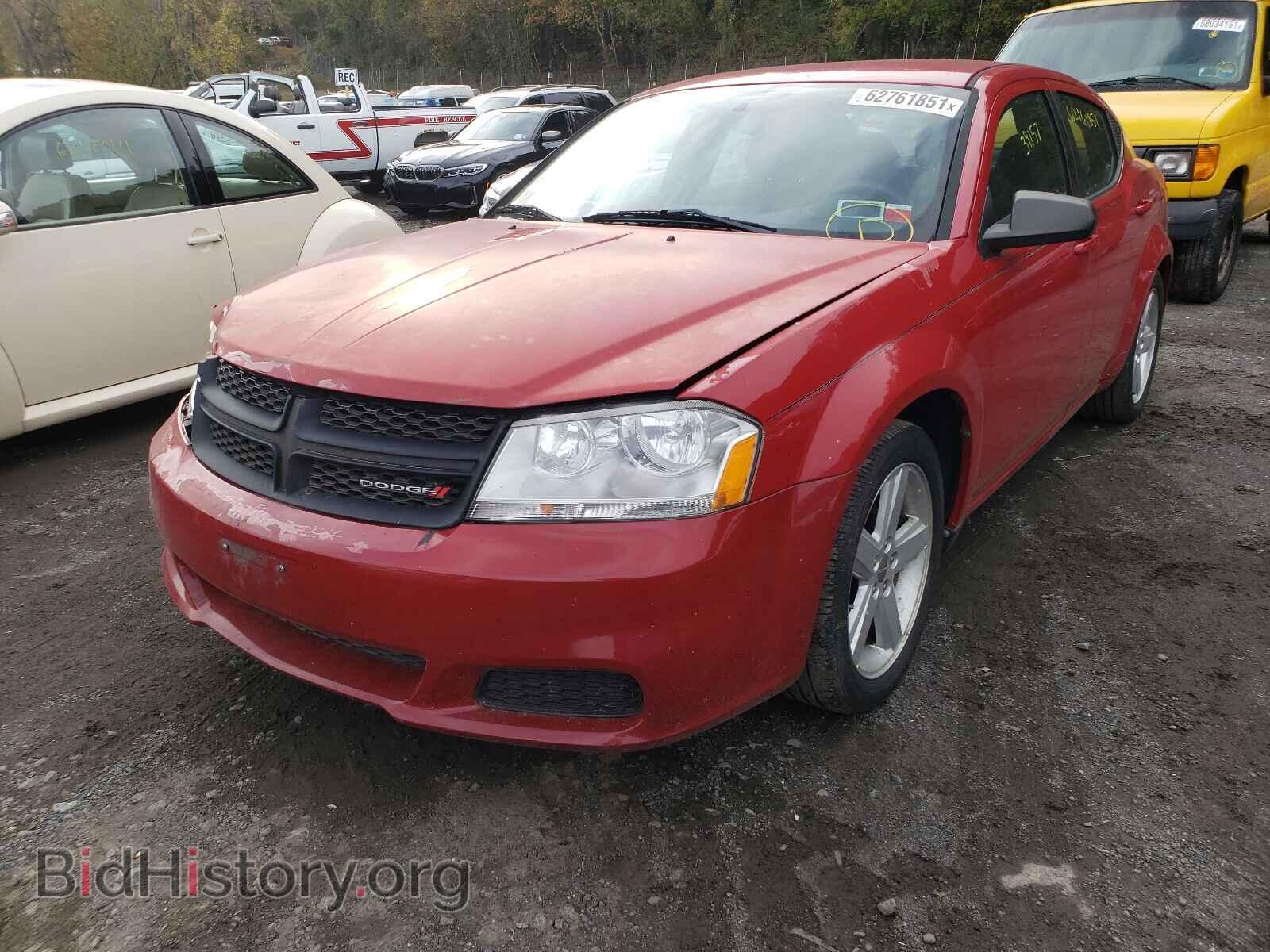 2013 DODGE AVENGER - VIN: 1C3CDZAB9DN591884 - Фото 2