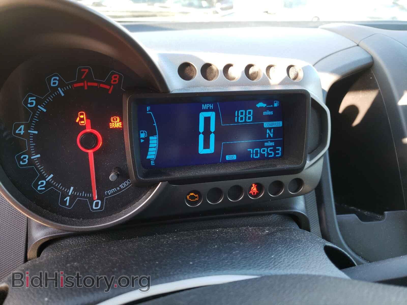 2012 CHEVROLET SONIC - VIN: 1G1JB5SH6C4130675 - Фото 8