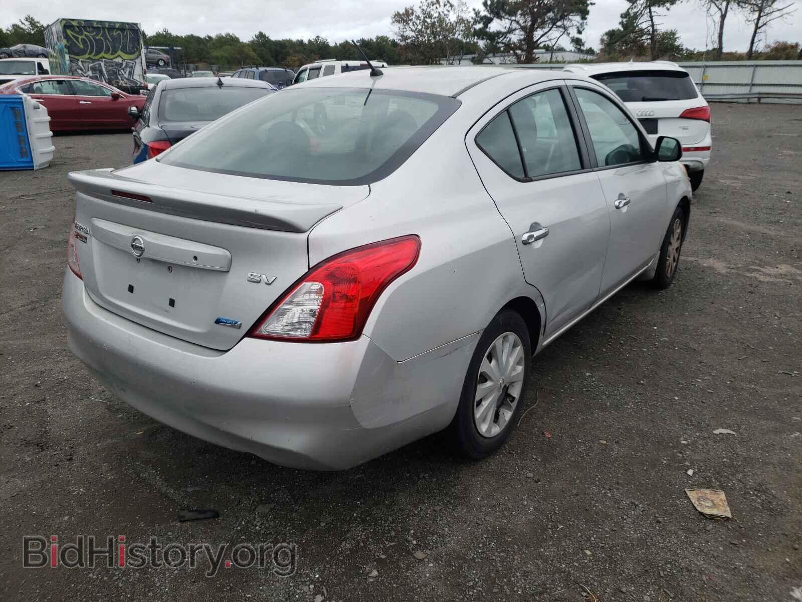 2013 NISSAN VERSA - VIN: 3N1CN7AP1DL850671 - Фото 4