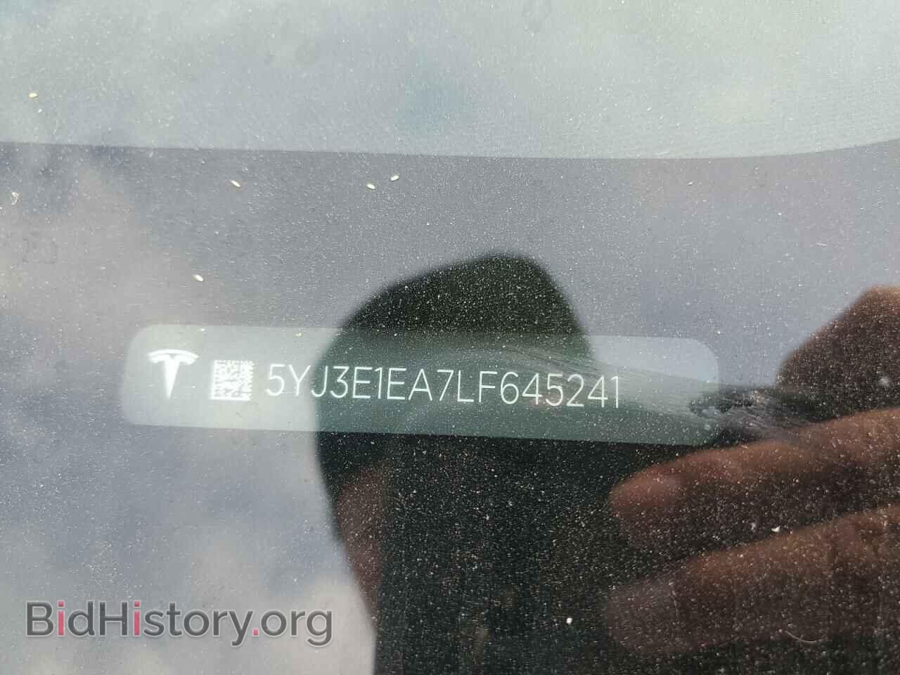 2020 TESLA MODEL 3 - VIN: 5YJ3E1EA7LF645241 - Фото 12