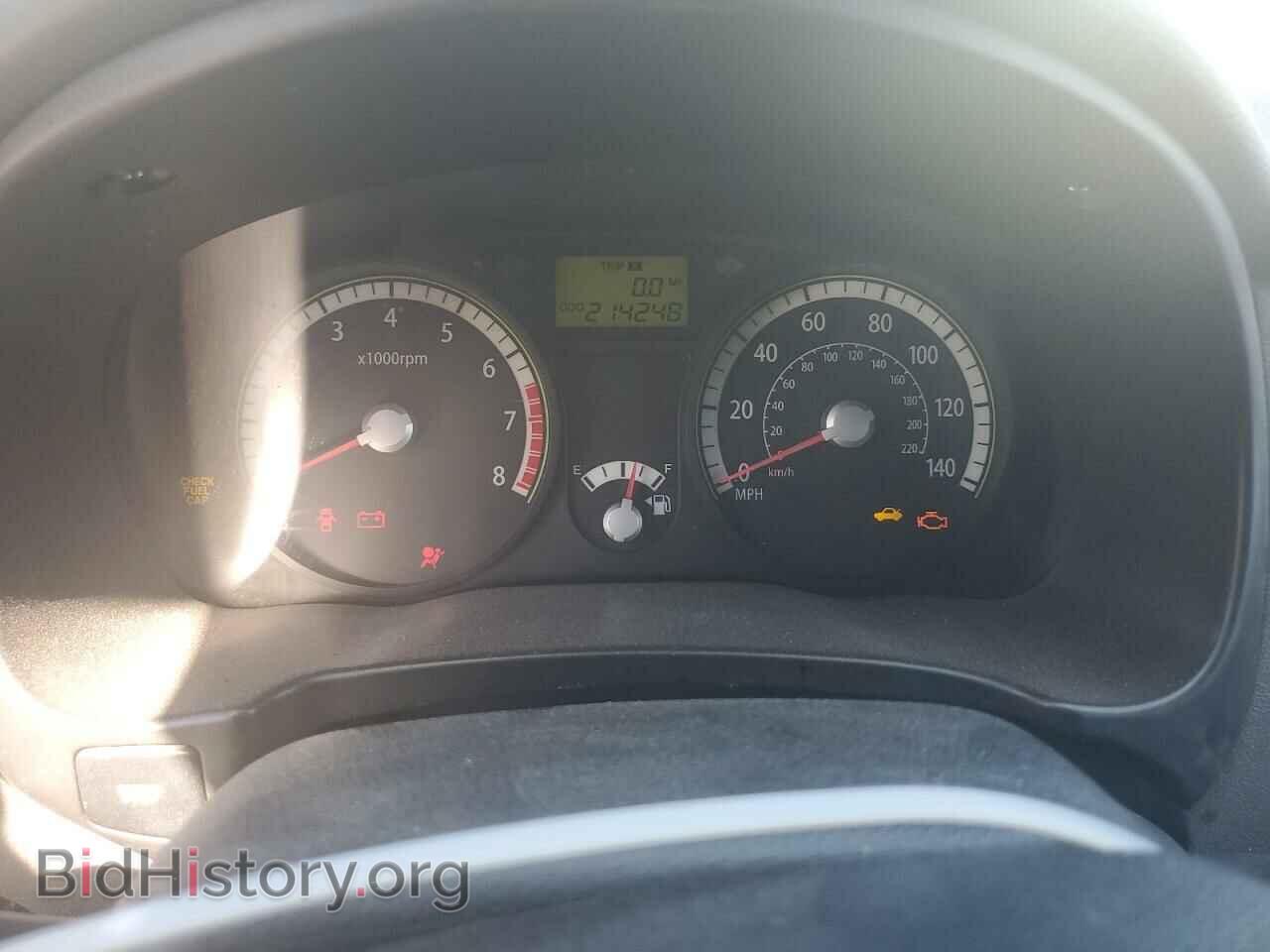 2009 KIA RIO - VIN: KNADE223496584674 - Фото 9