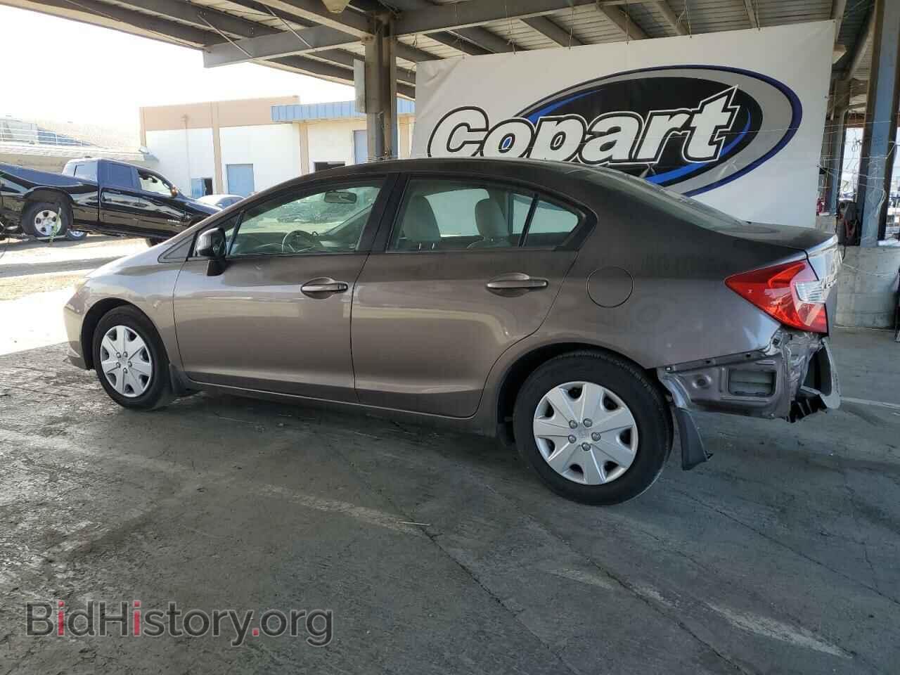 2012 HONDA CIVIC - VIN: 2HGFB2F5XCH600982 - Фото 2