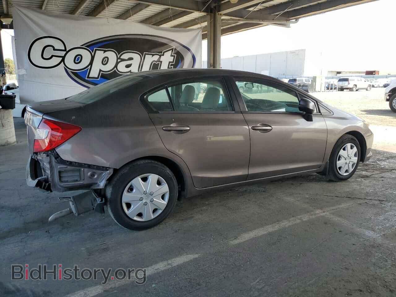 2012 HONDA CIVIC - VIN: 2HGFB2F5XCH600982 - Фото 3