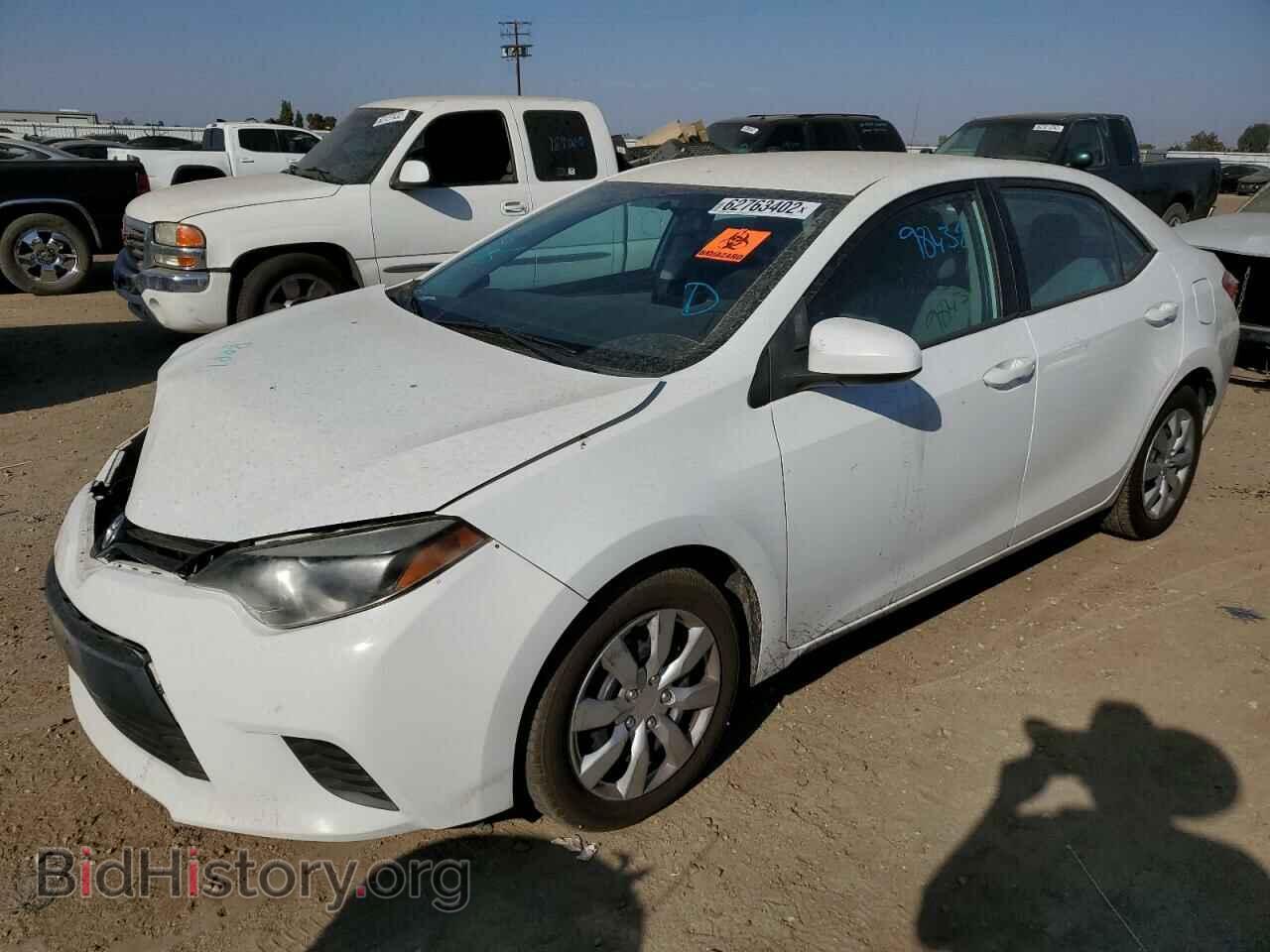 2014 TOYOTA COROLLA - VIN: 2T1BURHE0EC061282 - Фото 2