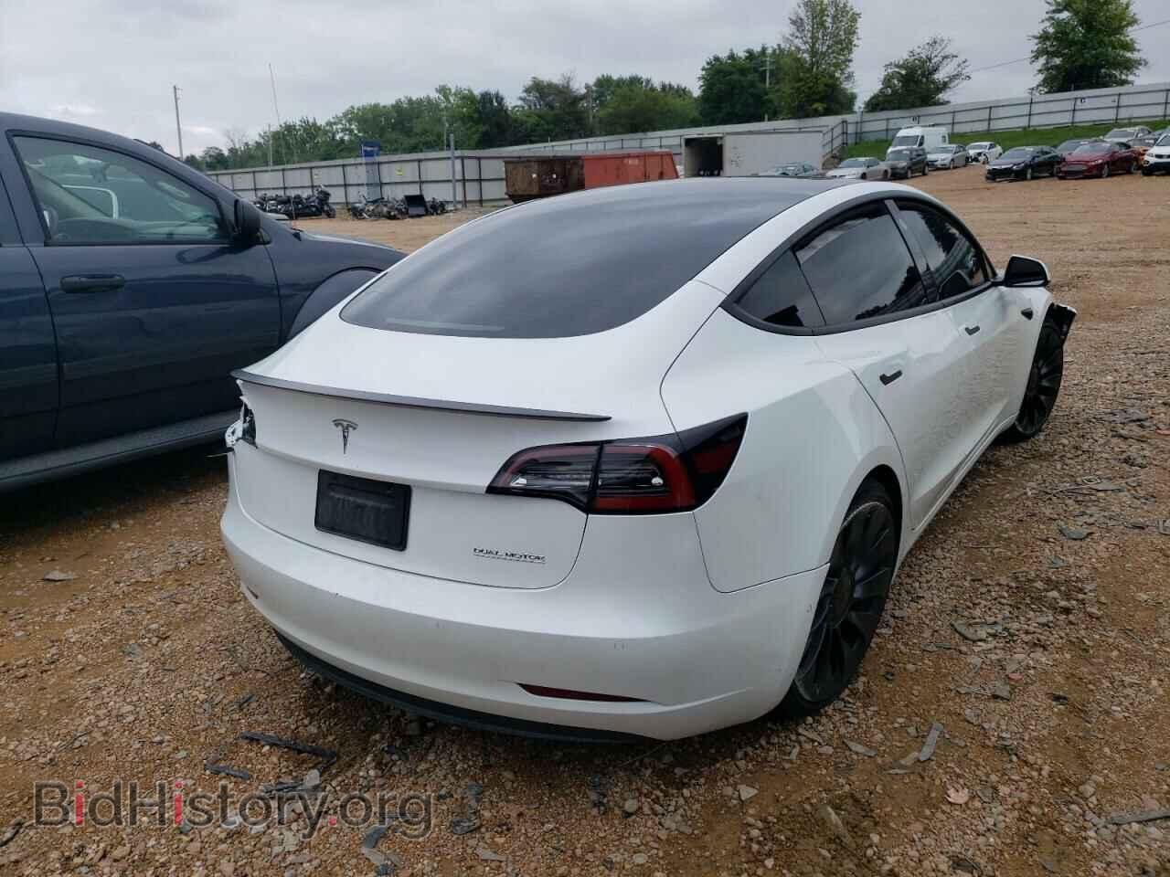2022 TESLA MODEL 3 - VIN: 5YJ3E1EC6NF274500 - Фото 3