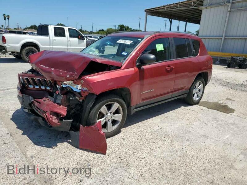 2012 Jeep COMPASS Compass SP (VIN 1C4NJDBB0CD541667) — фото 1 из 13, Copart, повреждение: передняя часть