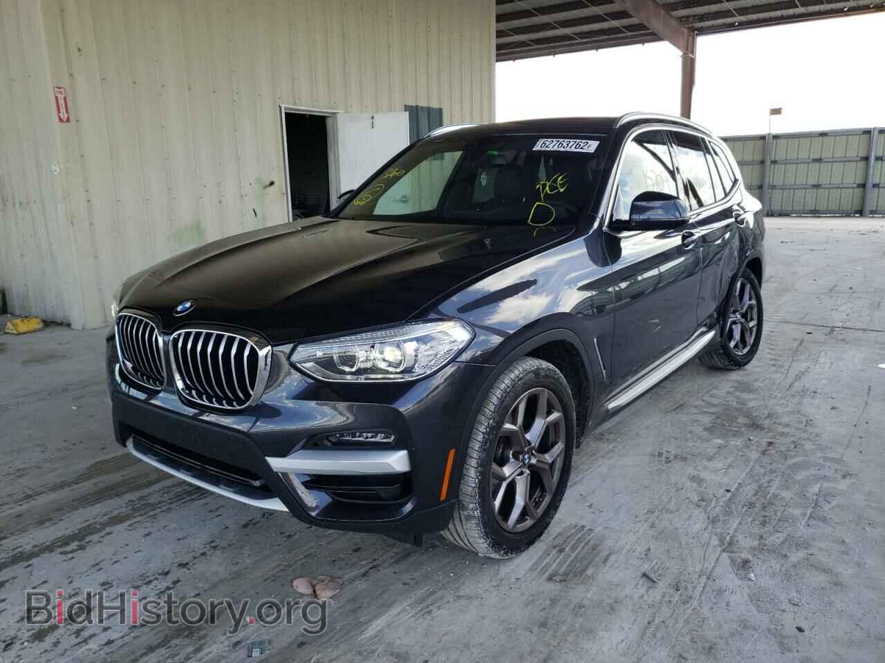 2021 BMW X3 - VIN: 5UXTY3C04M9G96075 - Фото 2
