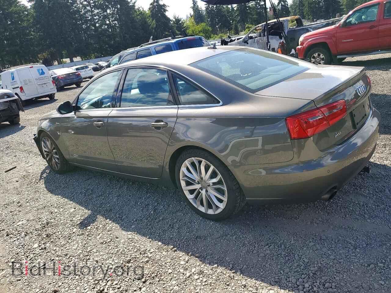 2012 AUDI A6 - VIN: WAUBGAFCXCN007294 - Photo 2