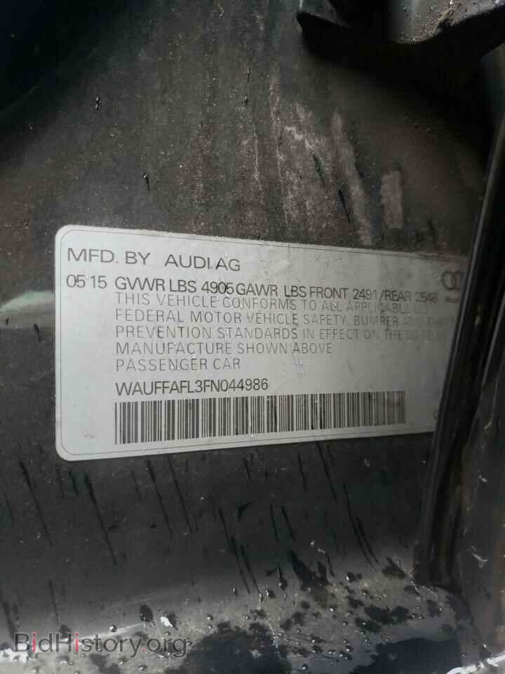 2015 AUDI A4 - VIN: WAUFFAFL3FN044986 - Фото 10