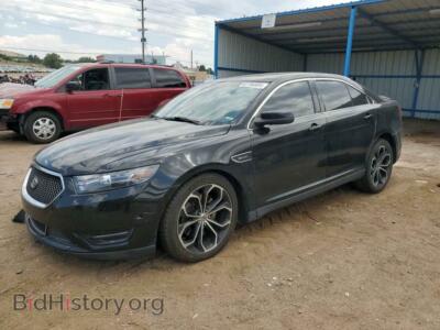 2013 Ford TAURUS SHO, черный — VIN 1FAHP2KT4DG118301, Copart