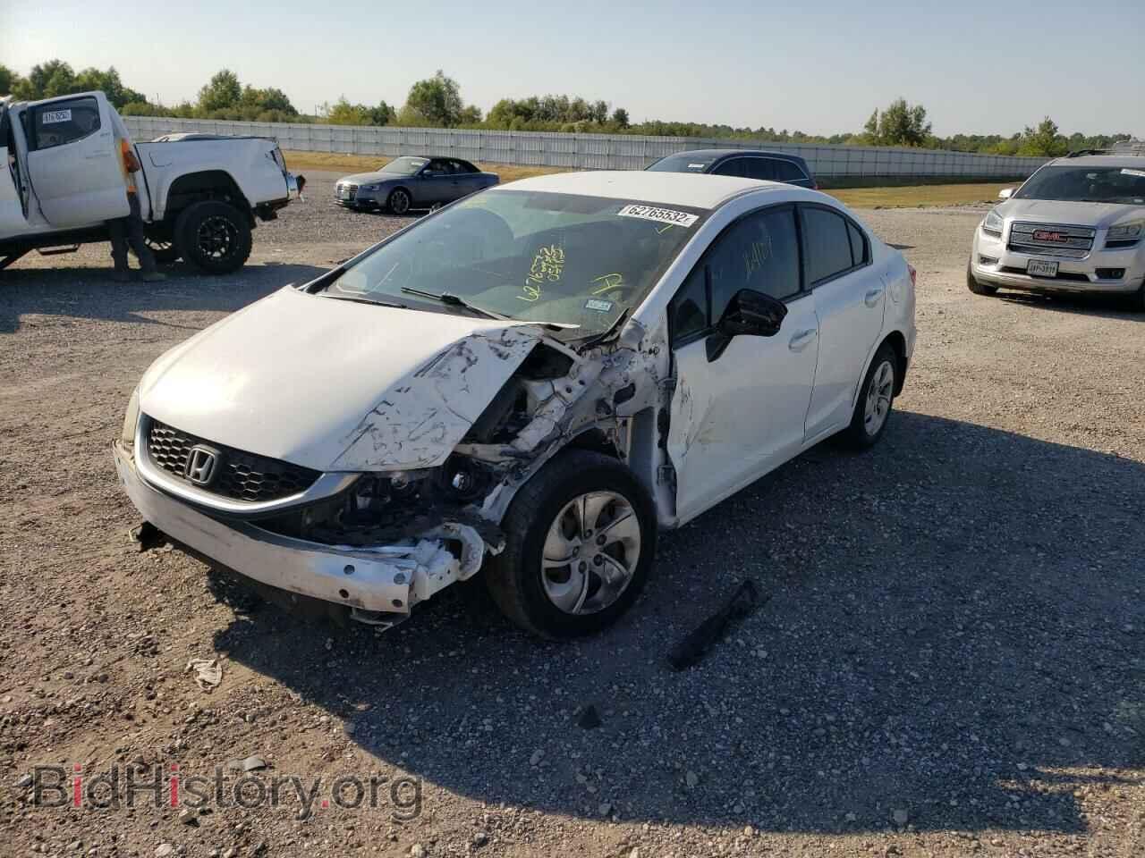 2015 HONDA CIVIC - VIN: 19XFB2F53FE054850 - Фото 2