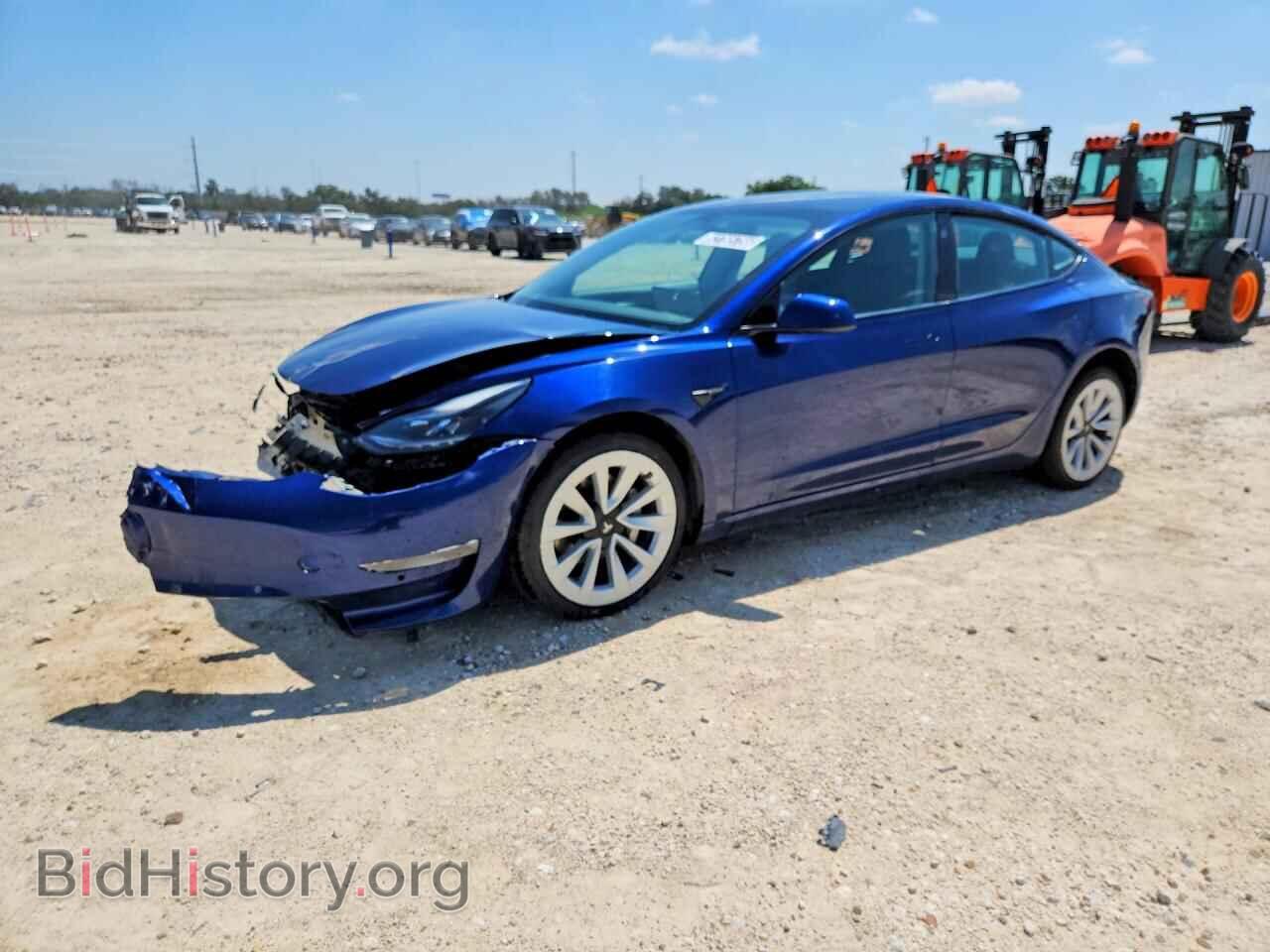 Photo 5YJ3E1EA1NF372252 - TESLA MODEL 3 2022