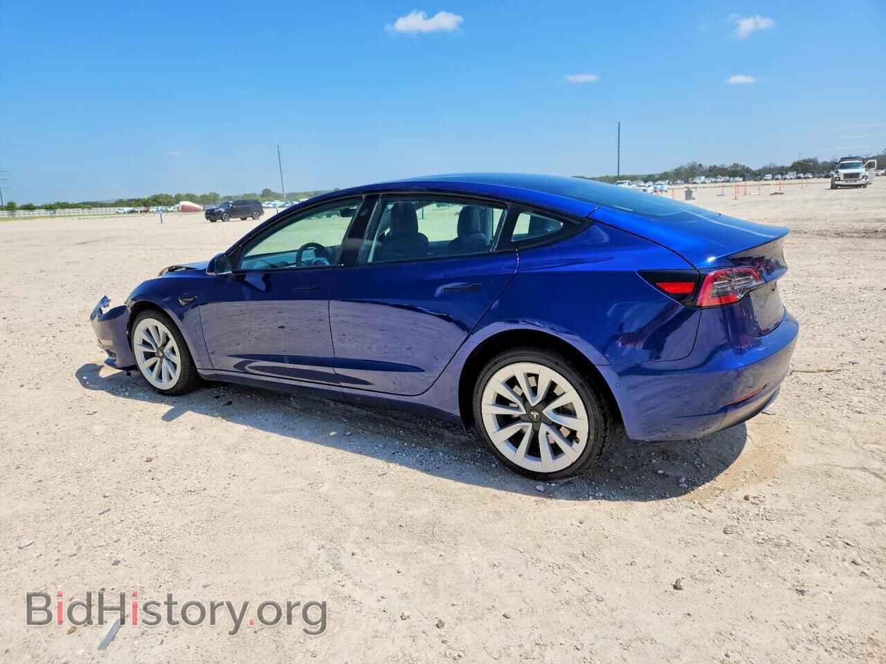 2022 TESLA MODEL 3 - VIN: 5YJ3E1EA1NF372252 - Фото 2