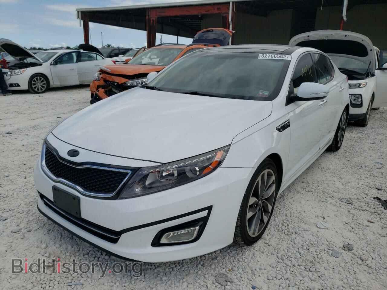 2015 KIA OPTIMA - VIN: 5XXGR4A61FG493371 - Фото 2