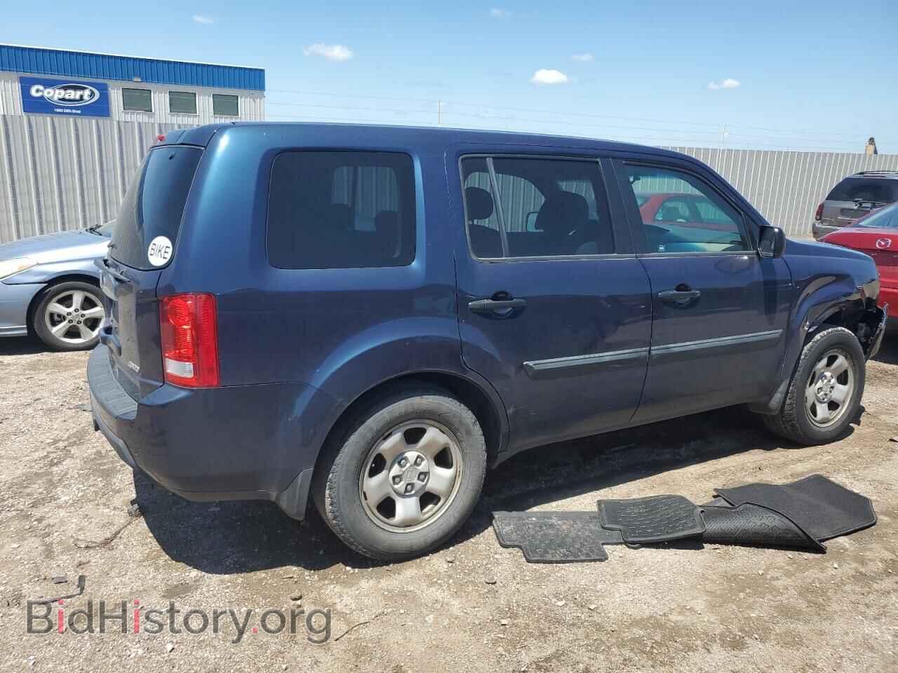 2011 HONDA PILOT - VIN: 5FNYF4H23BB037000 - Фото 3