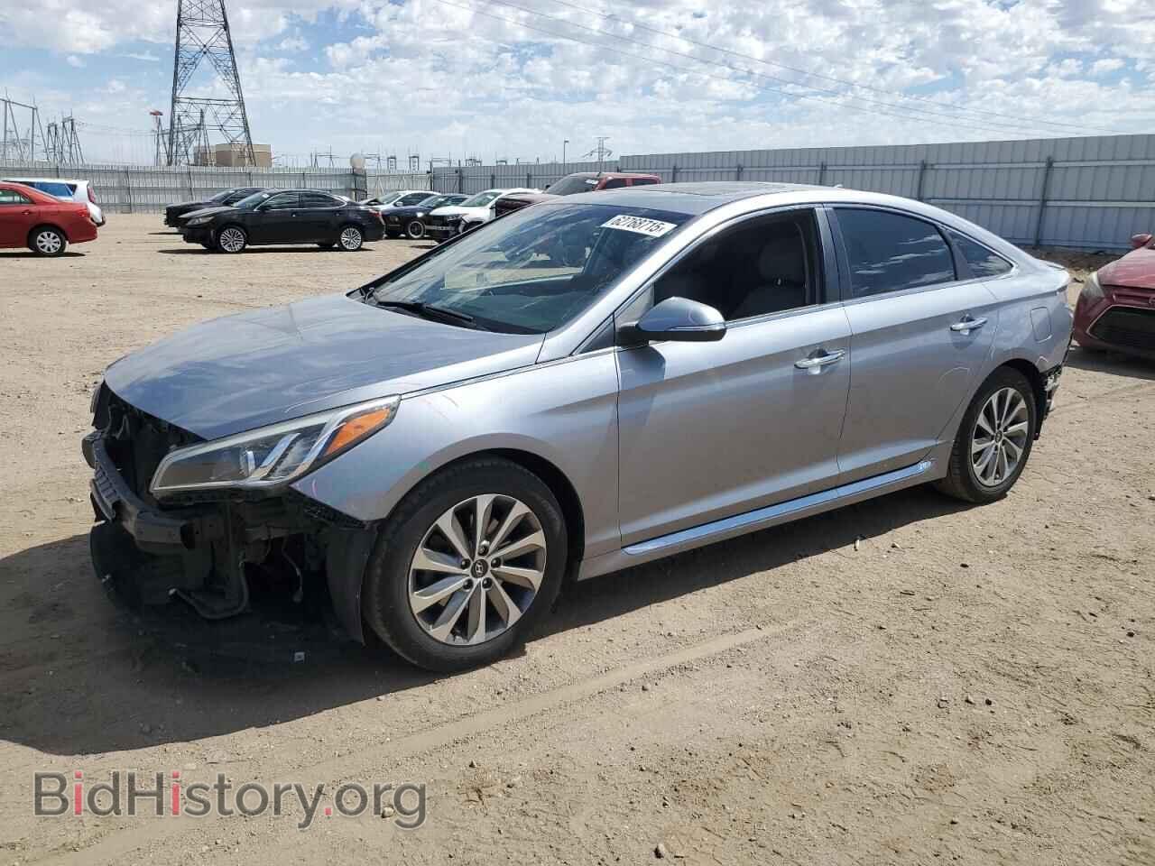 Photo 5NPE34AF9GH381609 - HYUNDAI SONATA 2016