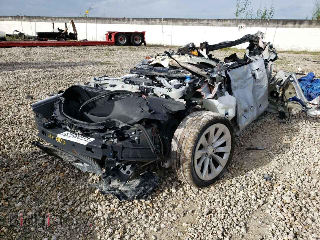 2017 TESLA MODEL S - VIN: 5YJSA1E10HF178873 - Фото 2