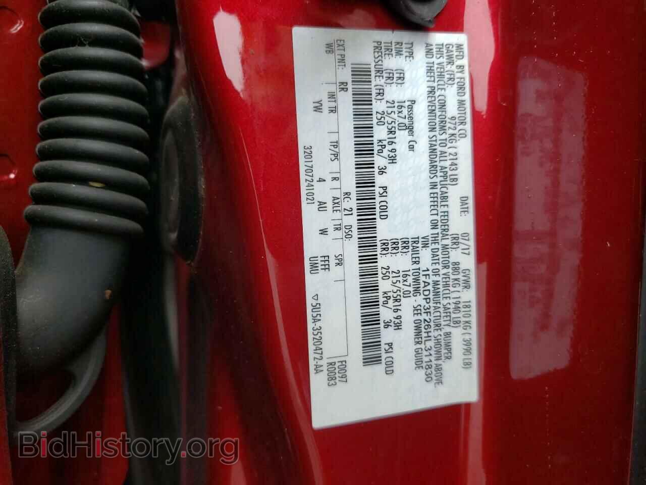 2017 FORD FOCUS - VIN: 1FADP3F26HL311830 - Photo 12