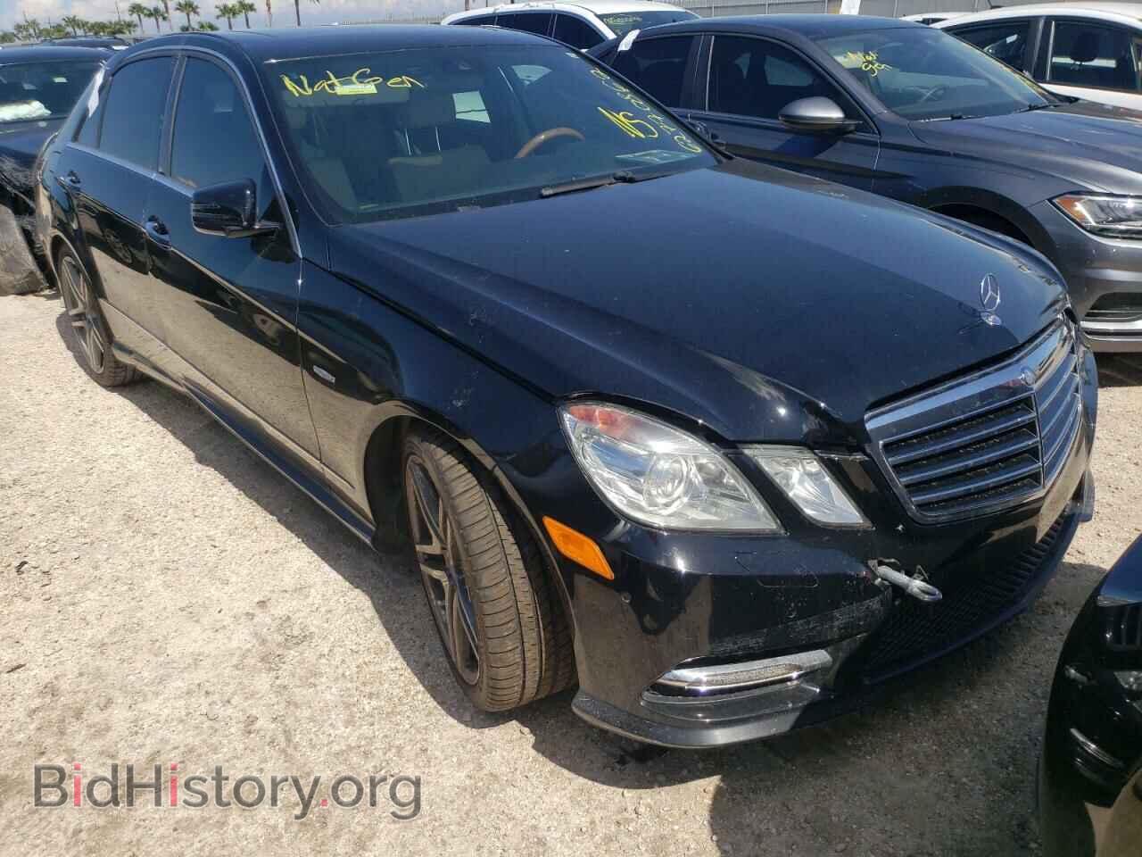 Фотография WDDHF2EB1CA531641 - MERCEDES-BENZ E-CLASS 2012