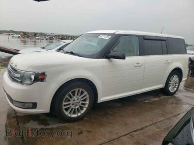 2013 Ford FLEX SEL, white — VIN 2FMGK5C88DBD29035, Copart