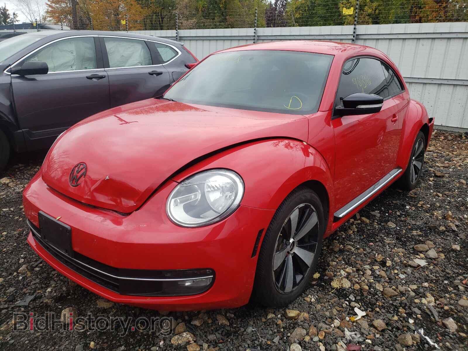 2012 VOLKSWAGEN BEETLE - VIN: 3VW4A7ATXCM634575 - Фото 2